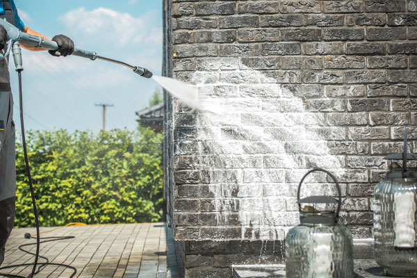 Pressure Washing Structures